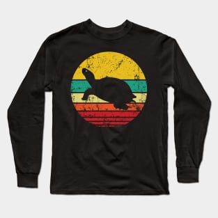 Tortoise sunset Long Sleeve T-Shirt